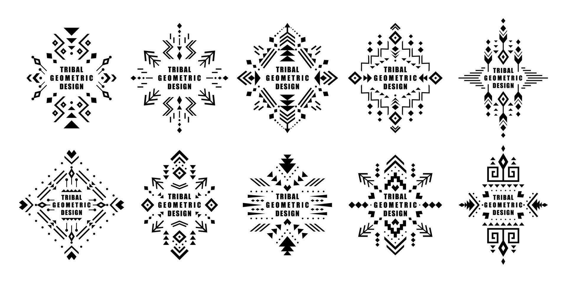 Aztec vector elements.