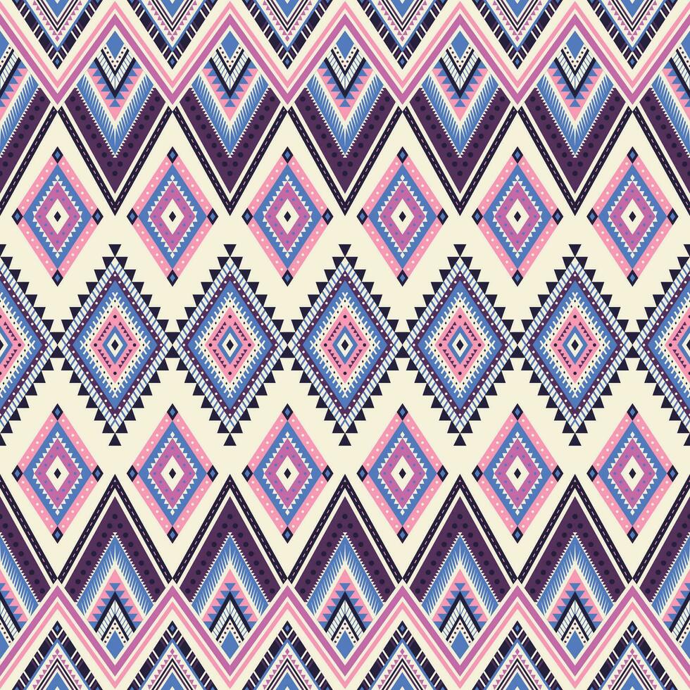Tribal geometric seamless pattern. vector