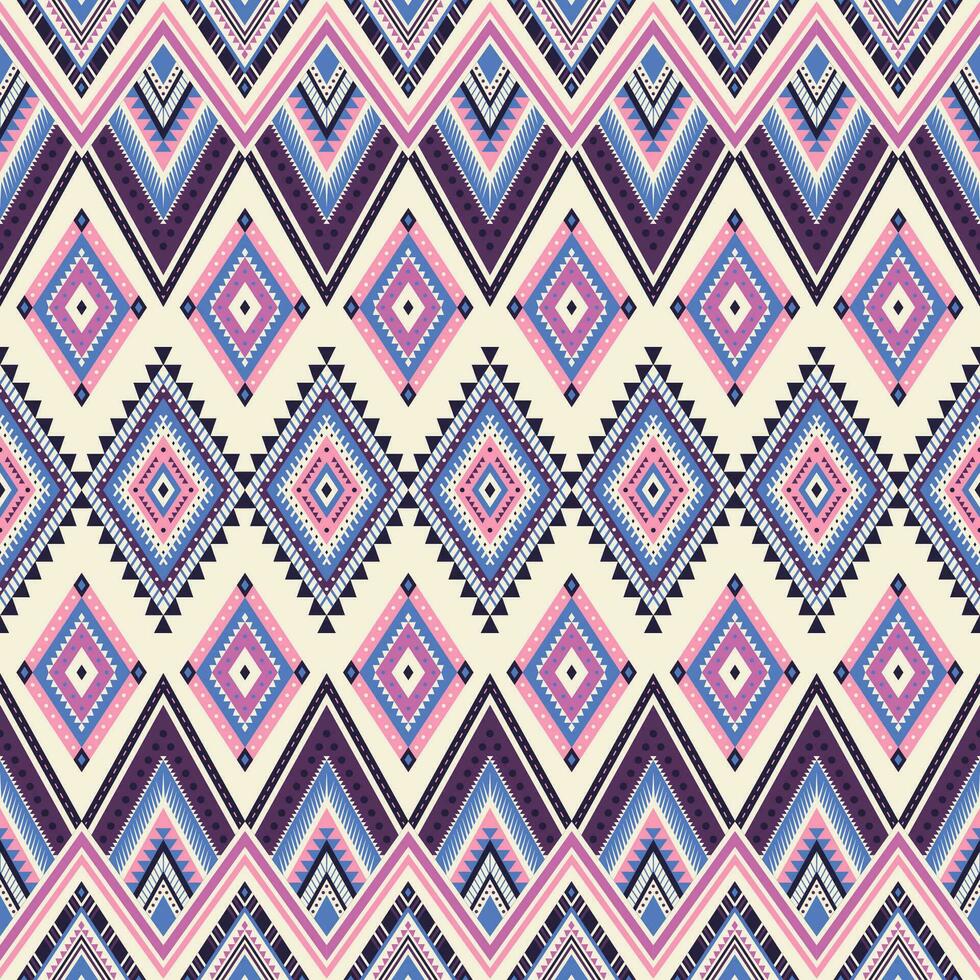 Tribal geometric seamless pattern. vector