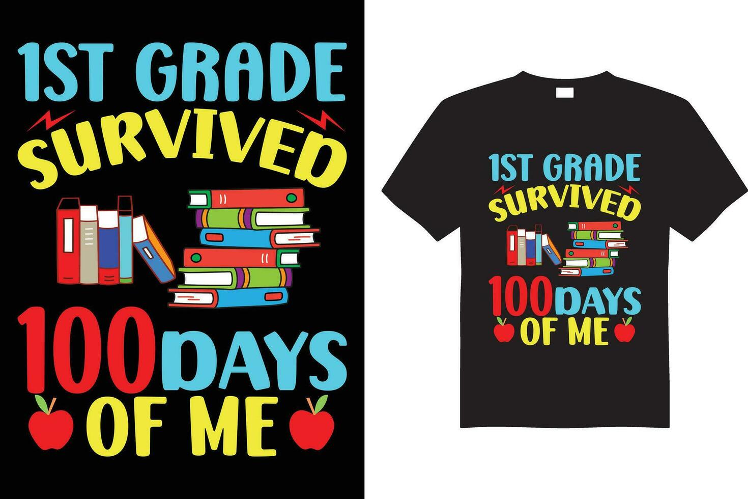 Back to school t shirt design vector. back to school t shirt graphics. t shirt design vector