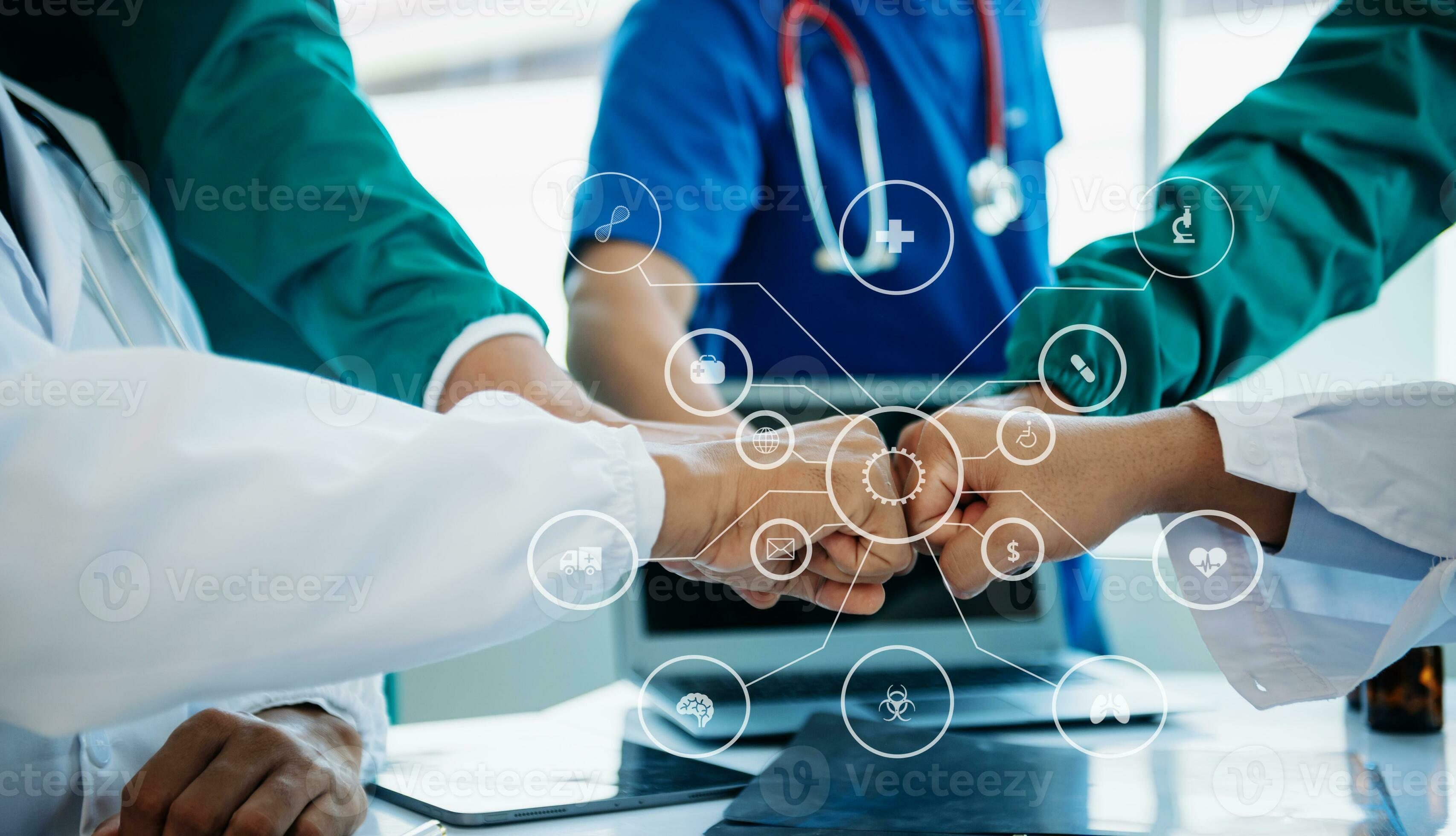 Los Roles Profesionales De Un Equipo De Salud es.vecteezy.com