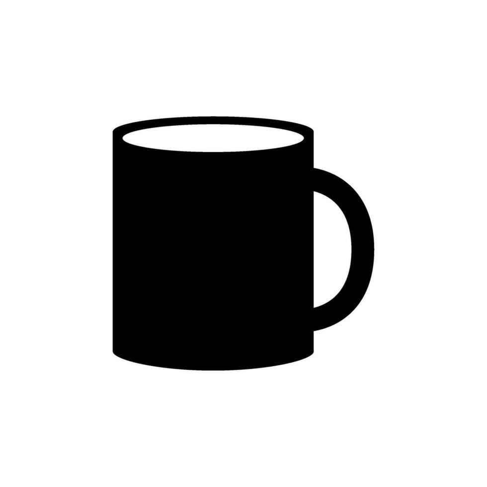 mug flat style vector icon