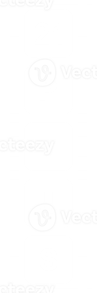 Sign of Adult Only for Eighteen Plus, 18 Plus and Twenty One Plus, 21 Plus Age in the Filmstrip. Age Rating Movie Icon Symbol for Movie Poster, Apps, Website or Graphic Design Element. Format PNG