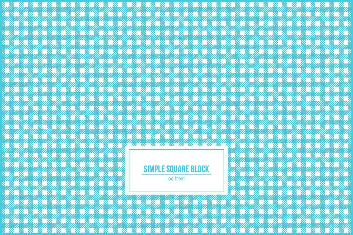 simple block square for cloth pattern vector