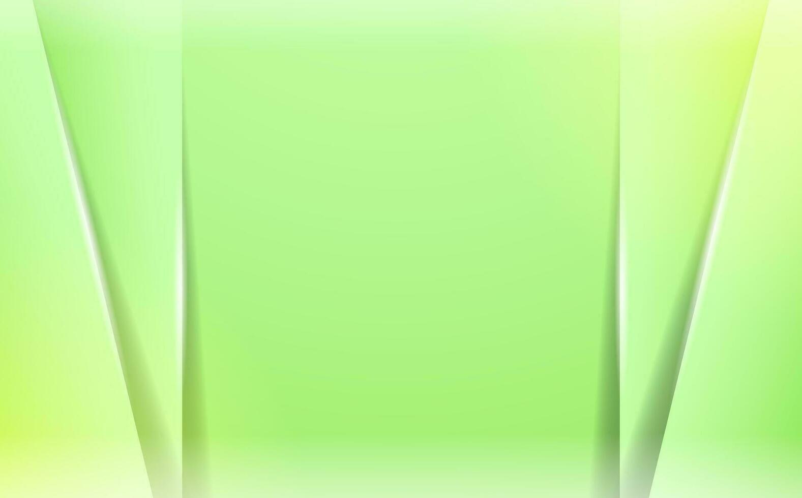 abstract green gradient shiny dynamic background design vector
