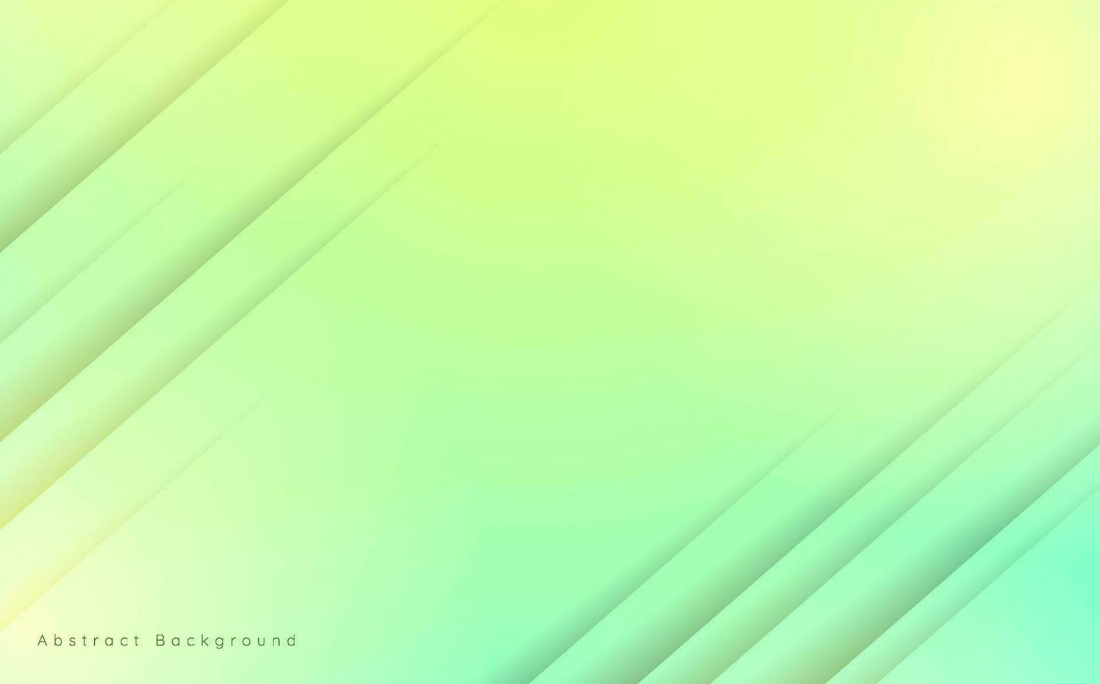 Dynamic green gradient abstract background vector