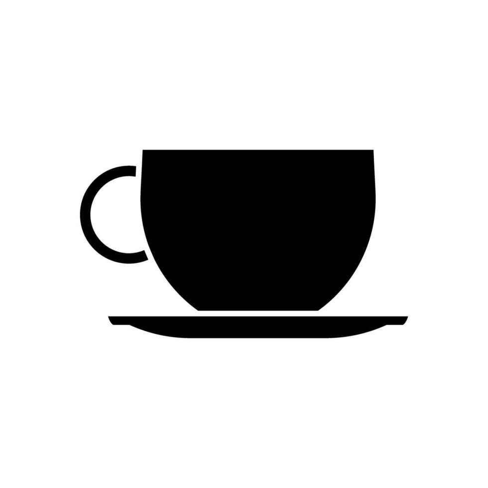 café taza icono vector. té taza ilustración signo. moca símbolo. té logo. caliente bebida marca. vector