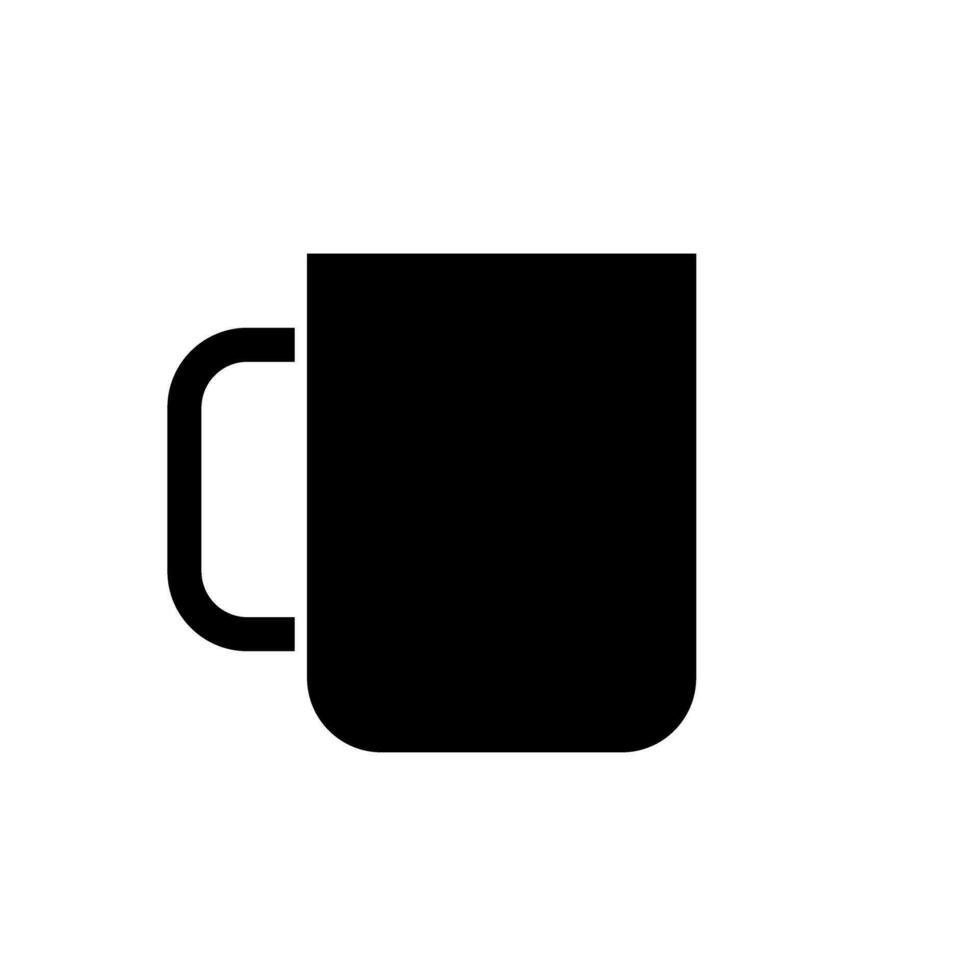 café taza icono vector. té taza ilustración signo. moca símbolo. té logo. caliente bebida marca. vector