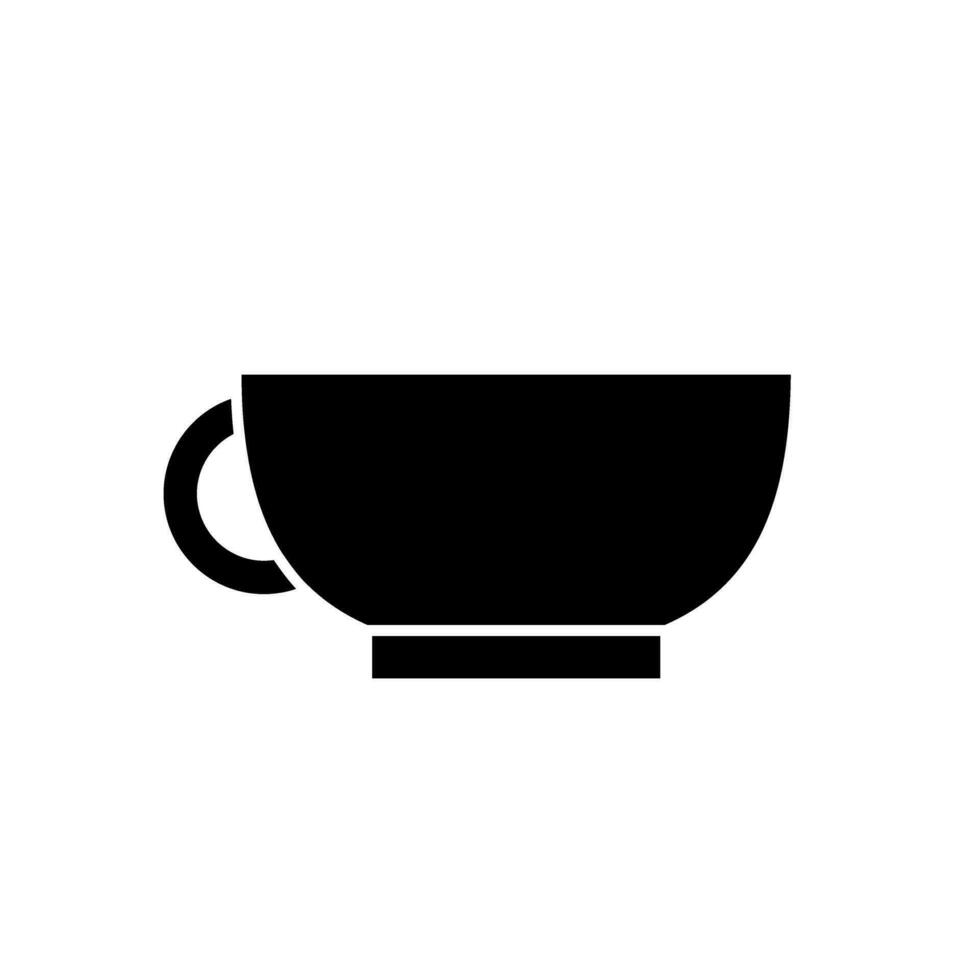 café taza icono vector. té taza ilustración signo. moca símbolo. té logo. caliente bebida marca. vector