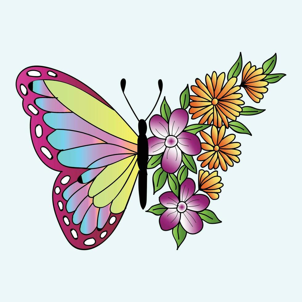 hermosa realista dibujado a mano artístico floral Clásico ramo de flores composición decorativo bosquejo vector