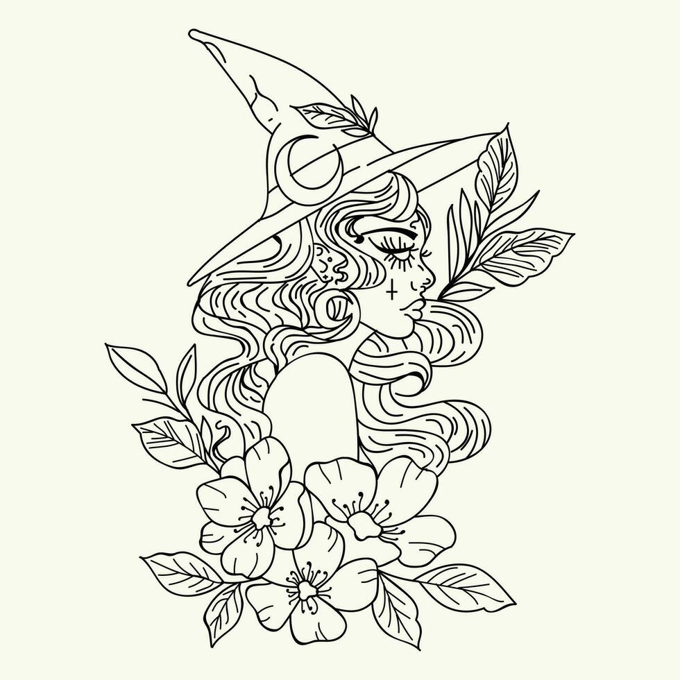 Beautiful realistic hand-drawn artistic floral vintage bouquet  composition decorative sketch vector