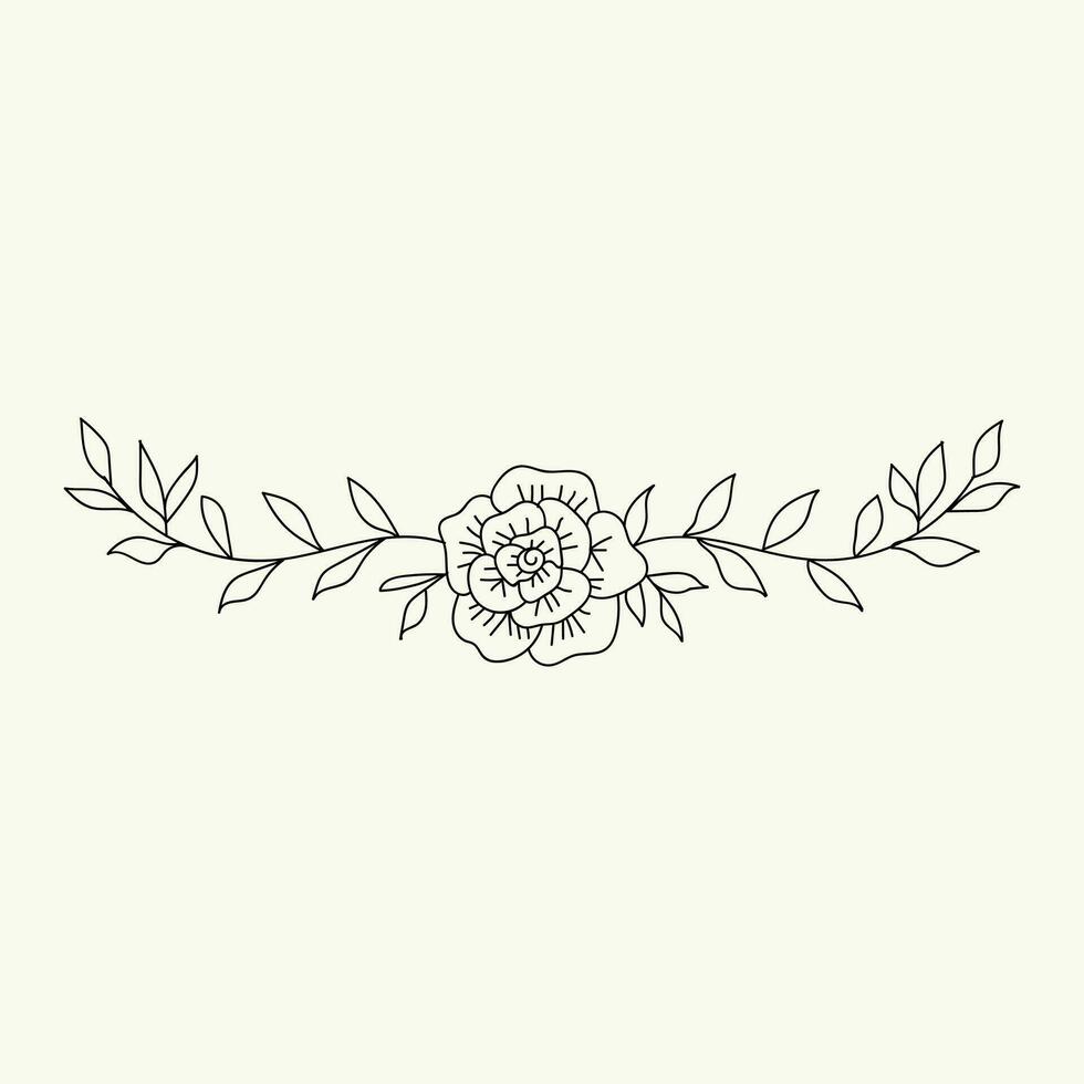 Beautiful realistic hand-drawn artistic floral vintage bouquet  composition decorative sketch vector