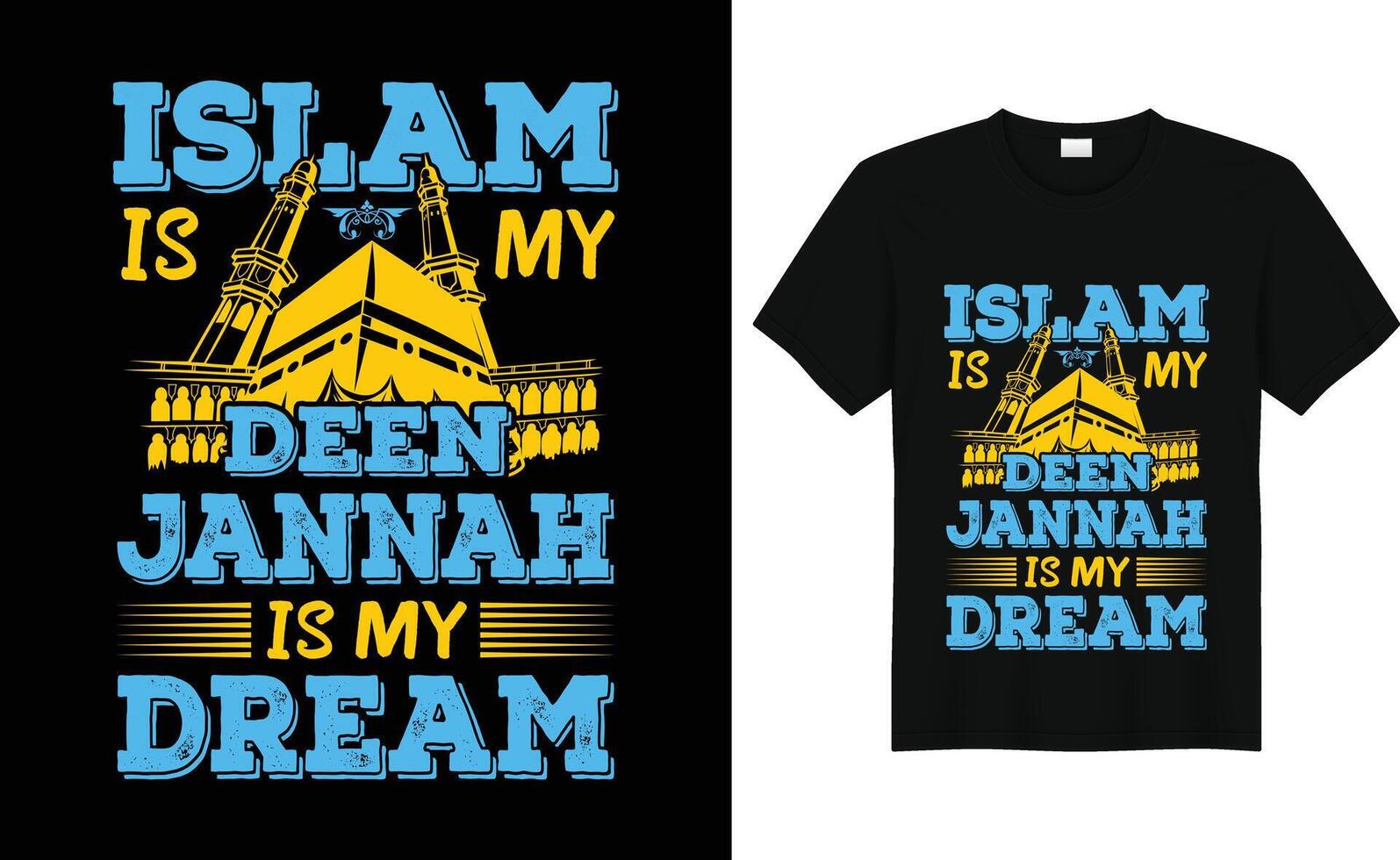 Vector Islamic quotes t shirt Poster Mug Design