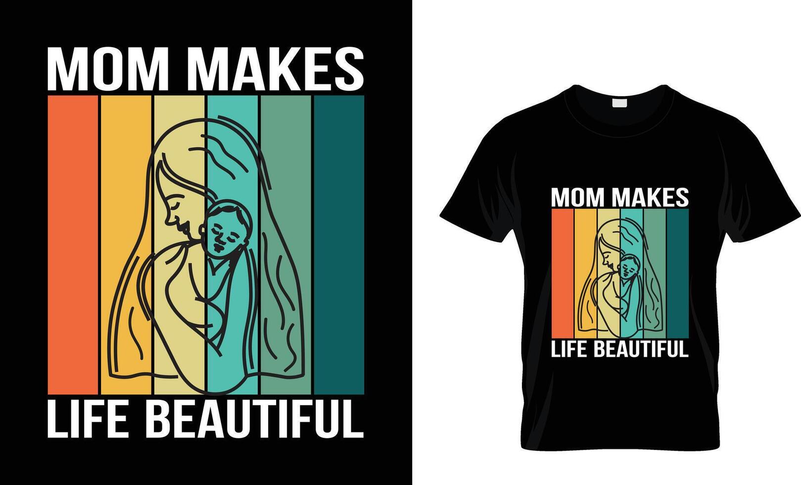 madres día amor mamá t camisa diseño mejor de venta gracioso camiseta diseño tipografía creativo personalizado camiseta diseño vector