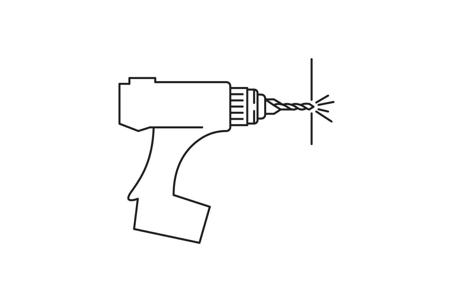 Counterboring manual icon design vector template