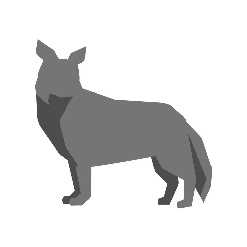 dog silhouette animal vector