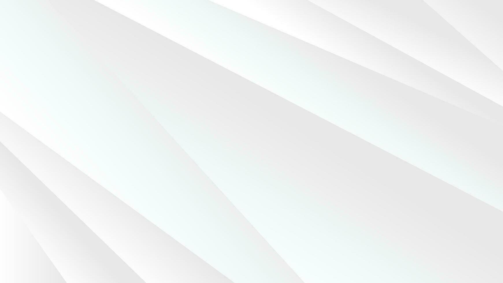 Abstract white and grey gradient color with modern geometric background for graphic design element vector