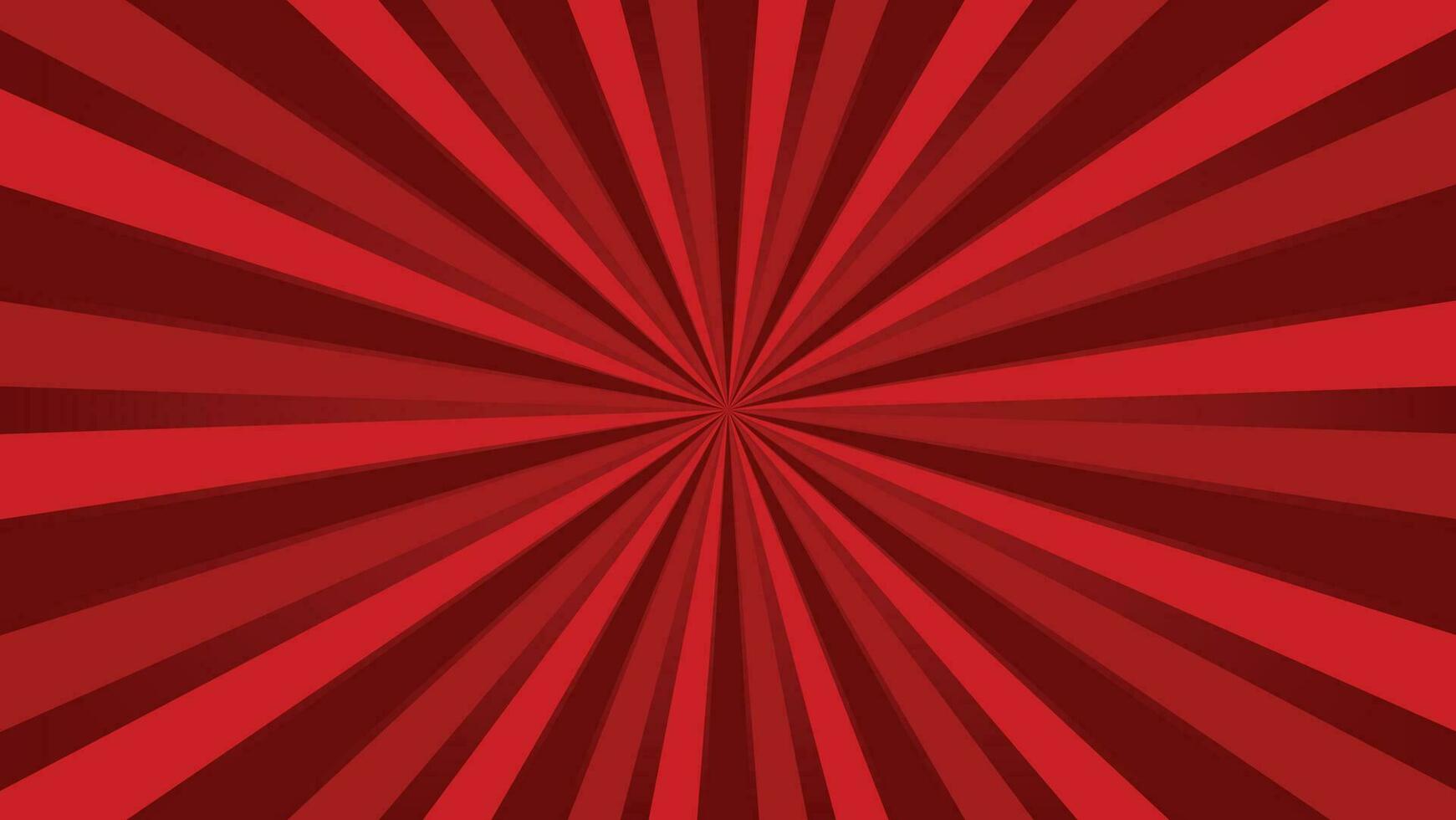 abstract sunburst red pattern background for modern graphic design element. shining ray cartoon with colorful for website banner wallpaper and poster card decoration vector