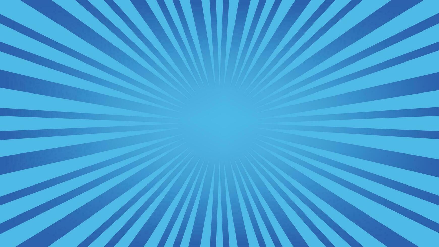 abstract sunburst blue pattern background for modern graphic design element. shining ray cartoon with colorful for website banner wallpaper and poster card decoration vector