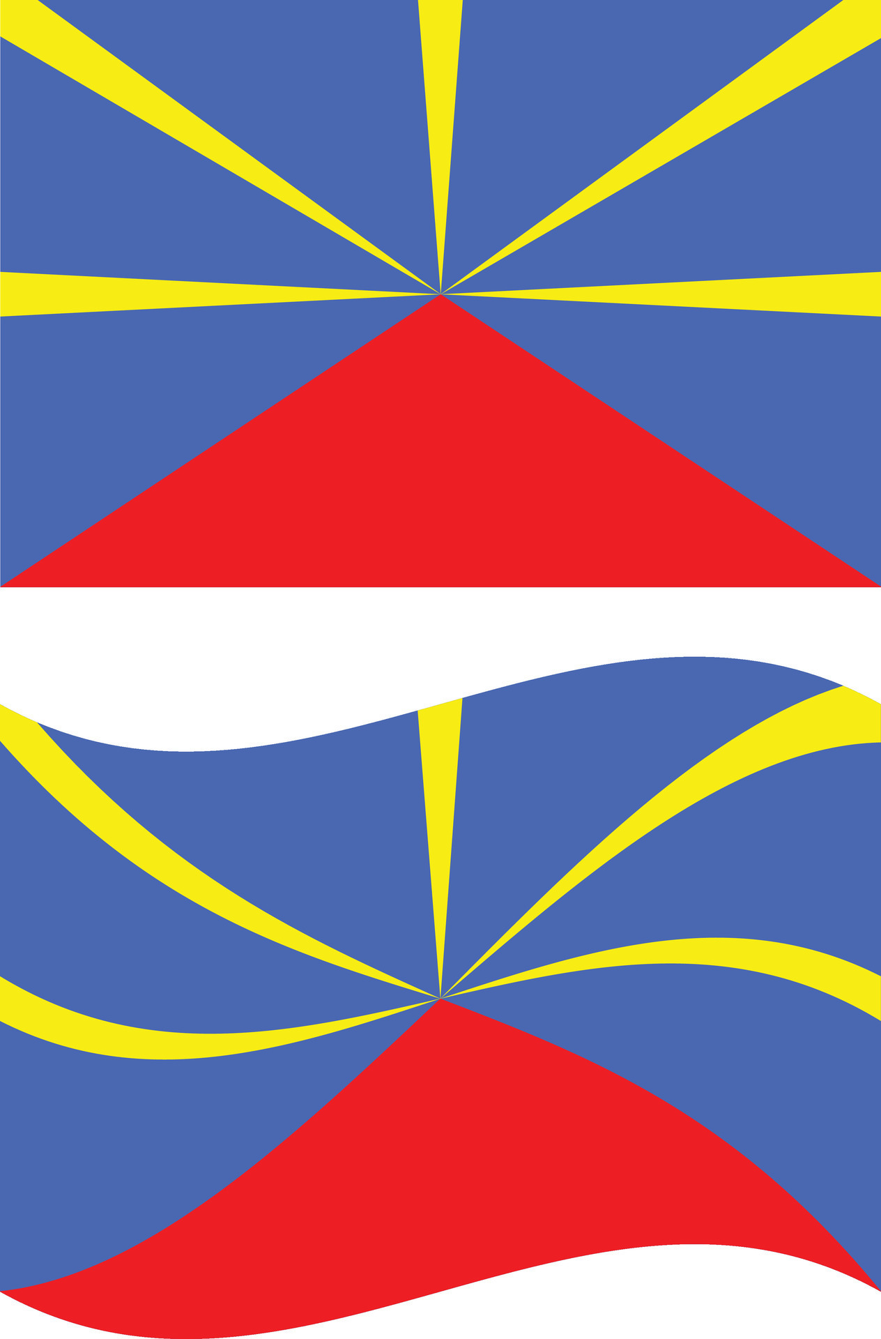 Drapeau de la Réunion