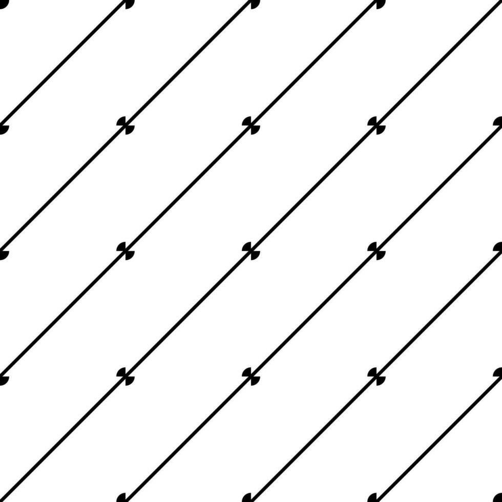 Seamless geometric diagonal pattern decorated with bow ties for tiles, fabric stripes, clothing, and tablecloths. vector