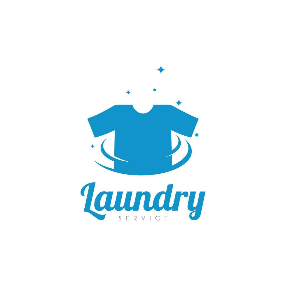 Laundry Vector Logo Template