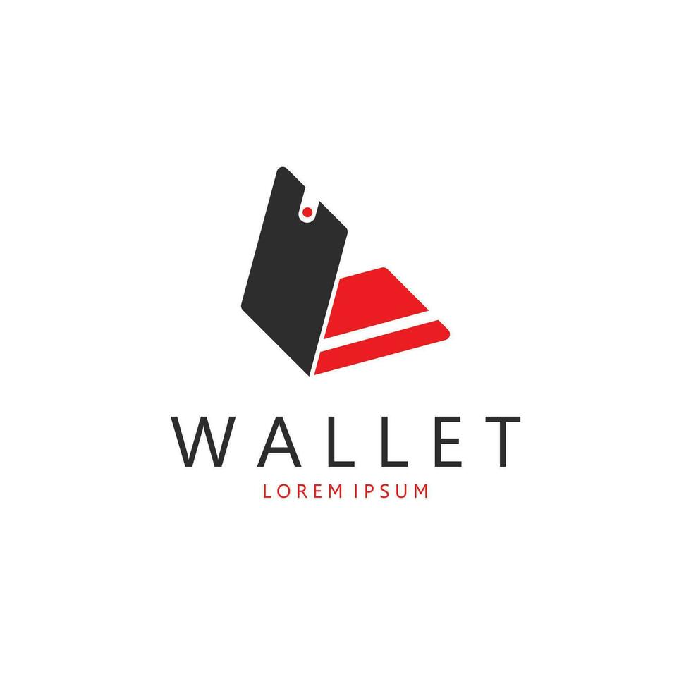 Vector Digital Wallet Logo Template