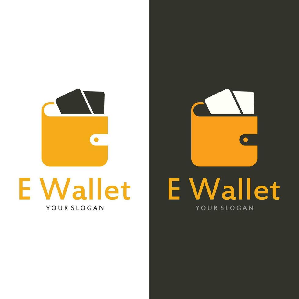 Vector Digital Wallet Logo Template