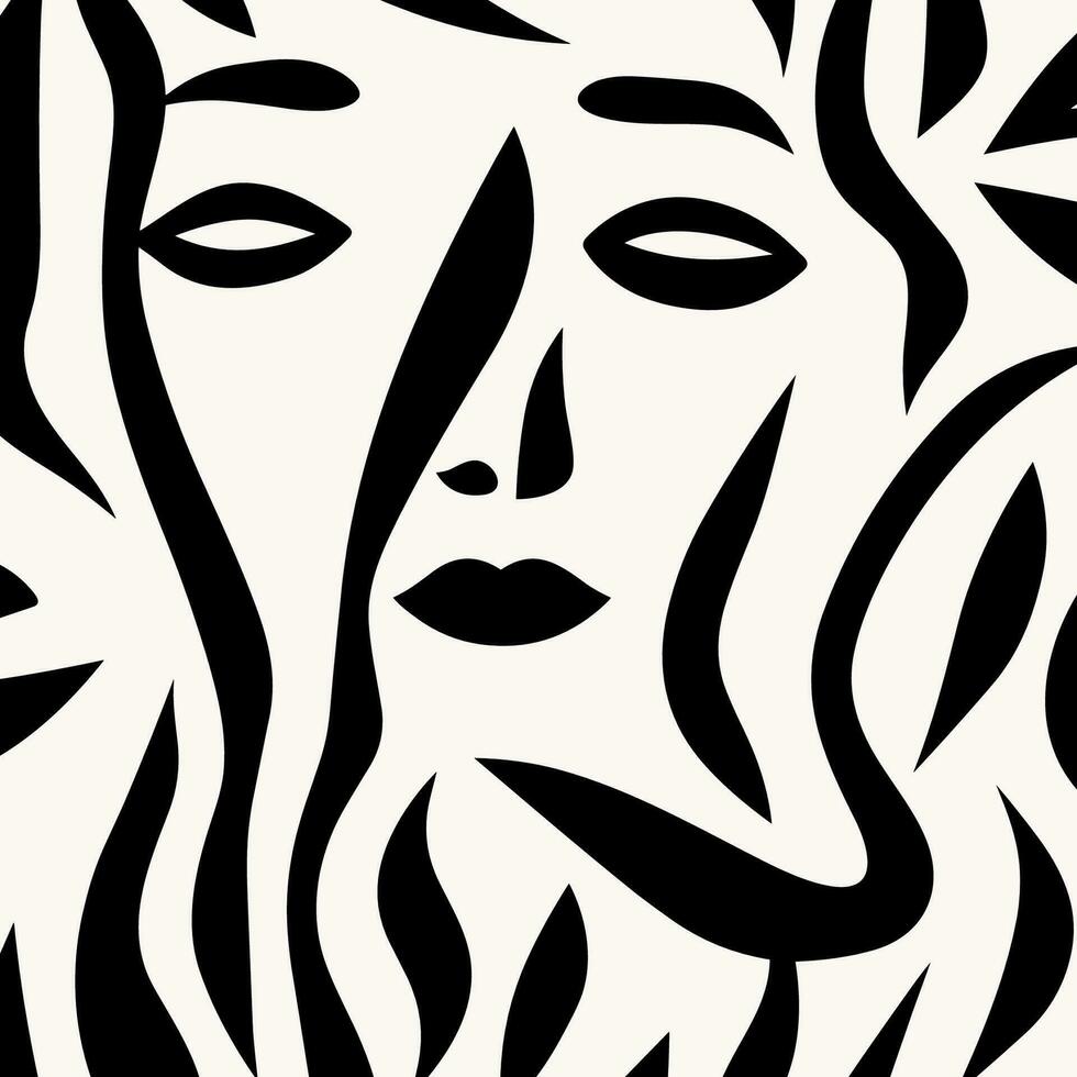 Vector minimalist pattern