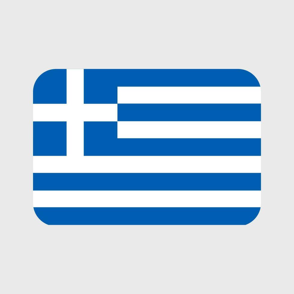 Grecia bandera vector íconos conjunto de ilustraciones