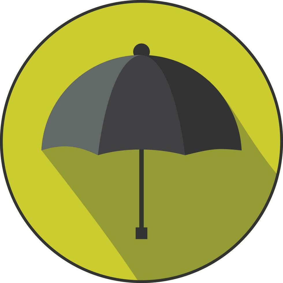 Umbrella icon - flat weather icons vector