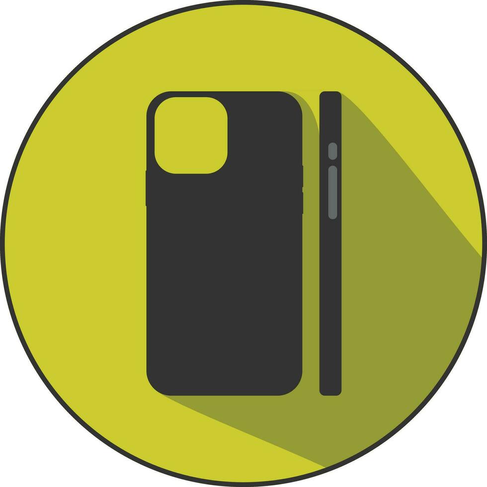Phone case icon - flat electronic icons vector