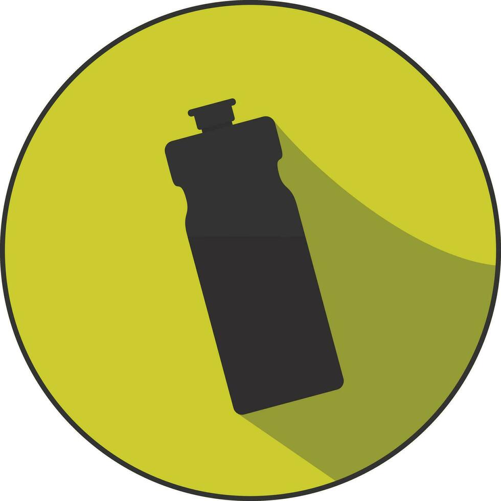 Water bottle icon - flat drink bottles icons vector