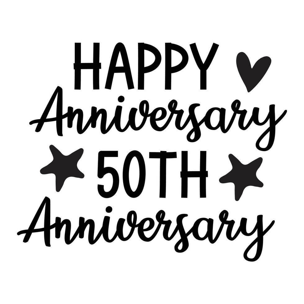 Anniversary SVG Design Bundle vector