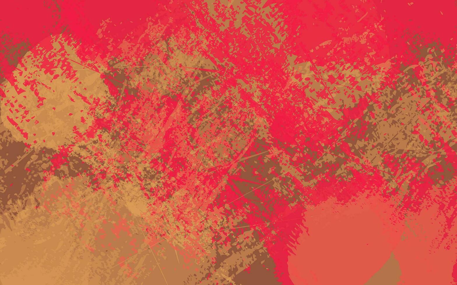 vector de fondo de color rojo de textura grunge abstracto