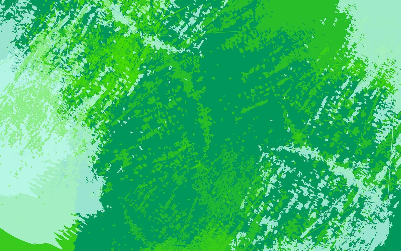 Abstract grunge texture green color background vector