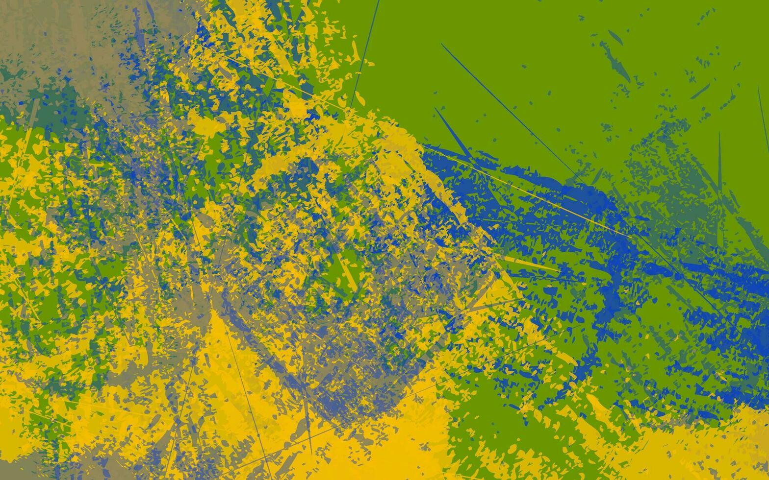 Abstract grunge texture blue and green background vector