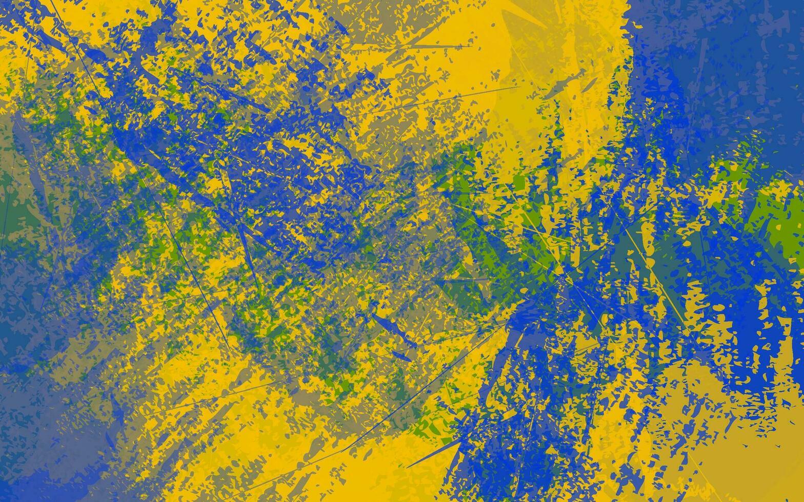 Abstract grunge texture blue and green background vector