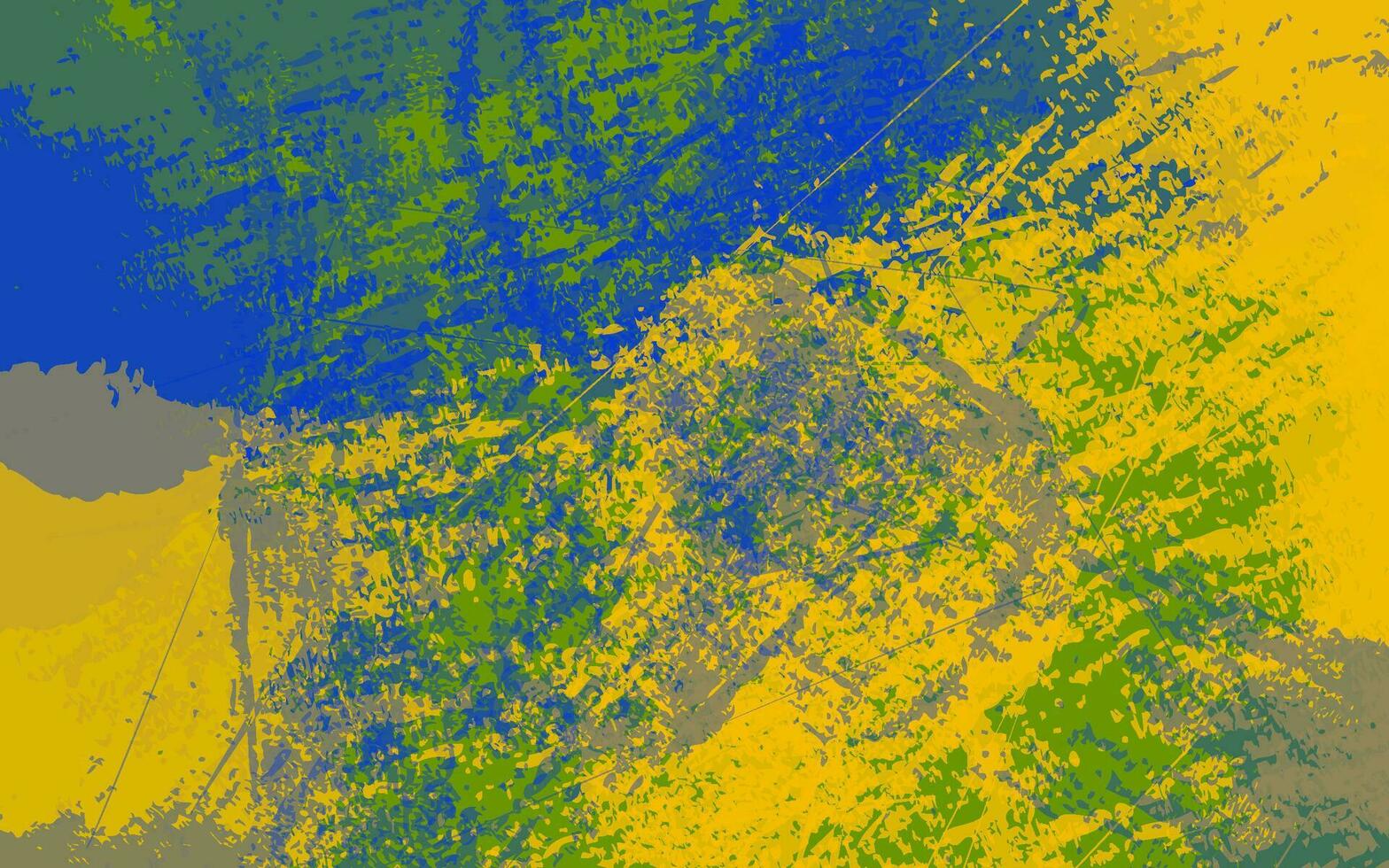 Abstract grunge texture blue and green background vector