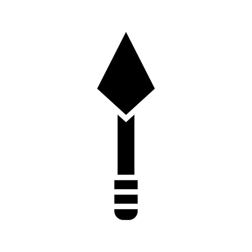 Spear Icon Vector Symbol Design Illustration