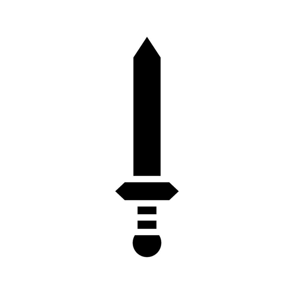 Sword Icon Vector Symbol Design Illustration