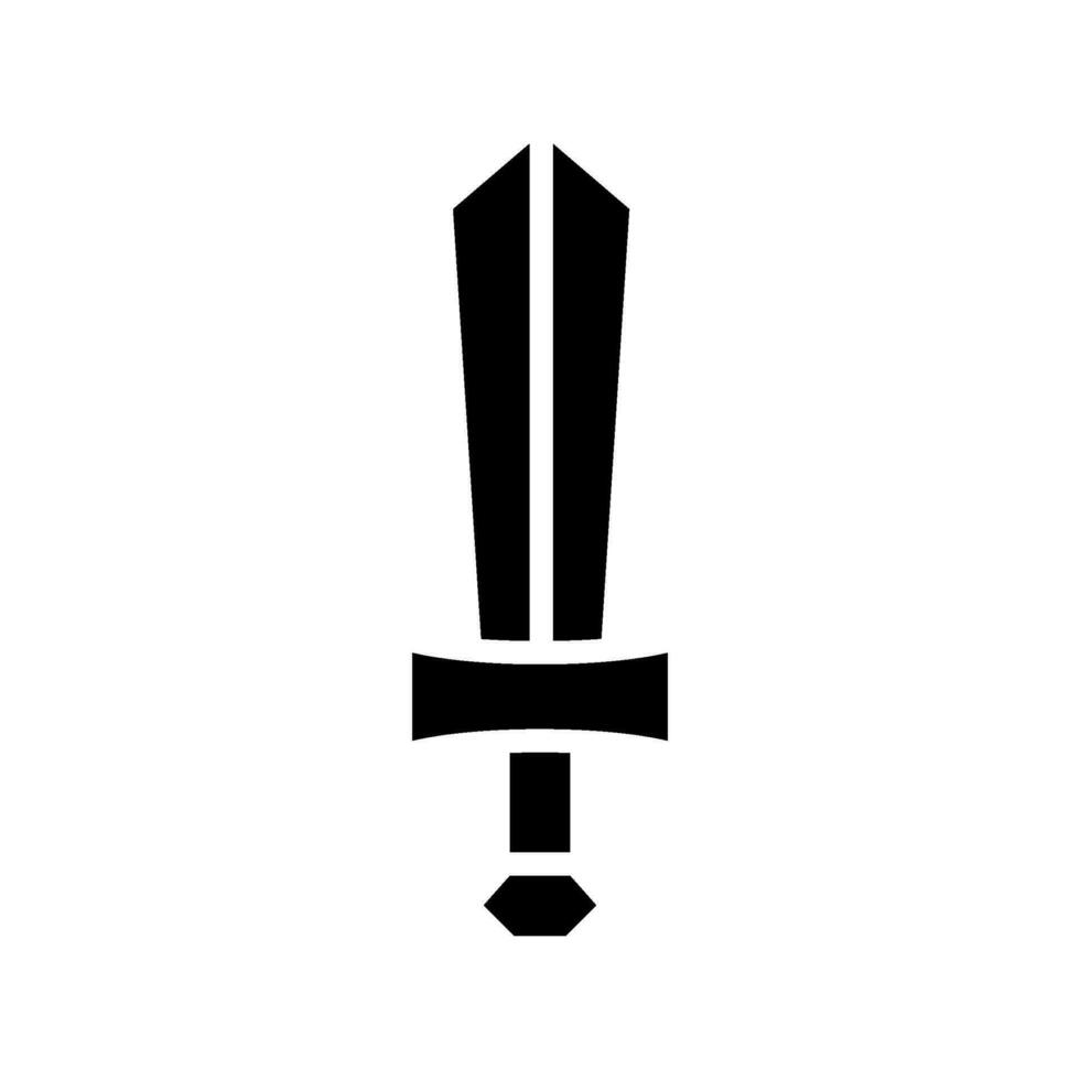Sword Icon Vector Symbol Design Illustration