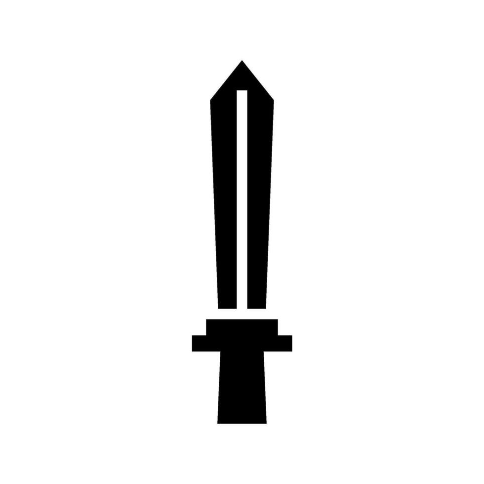 Sword Icon Vector Symbol Design Illustration