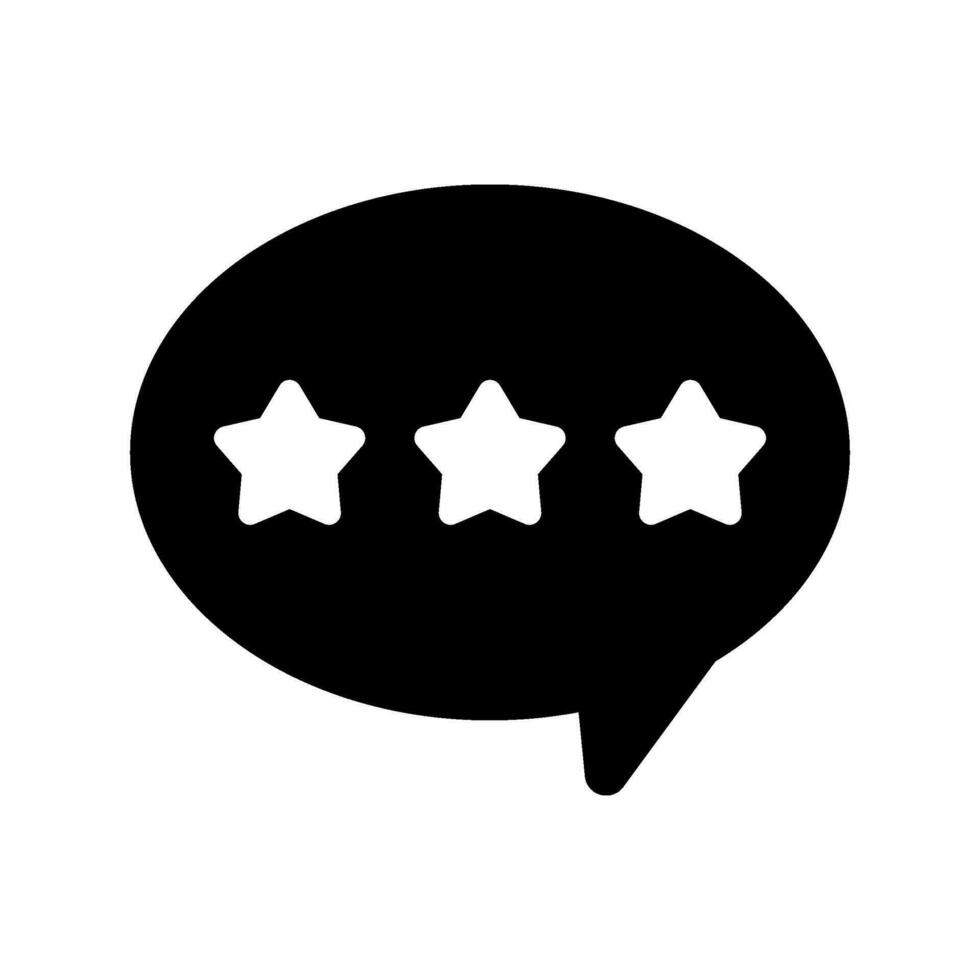 3 Stars Icon Vector Symbol Design Illustration