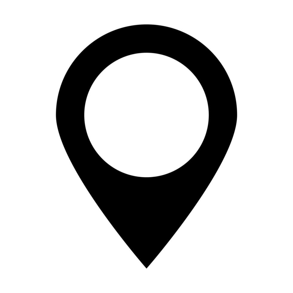 Map pointer vector icon marker location. GPS location symbol navigation for your web site design, logo, app, UI. illustration