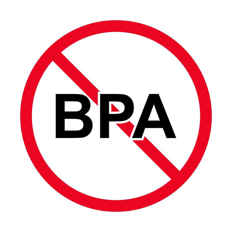 BPA FREE bisphenol A and phthalates free icon vector non toxic plastic sign  for graphic design, logo, website, social media, mobile app, UI  illustration 13133680 Vector Art at Vecteezy