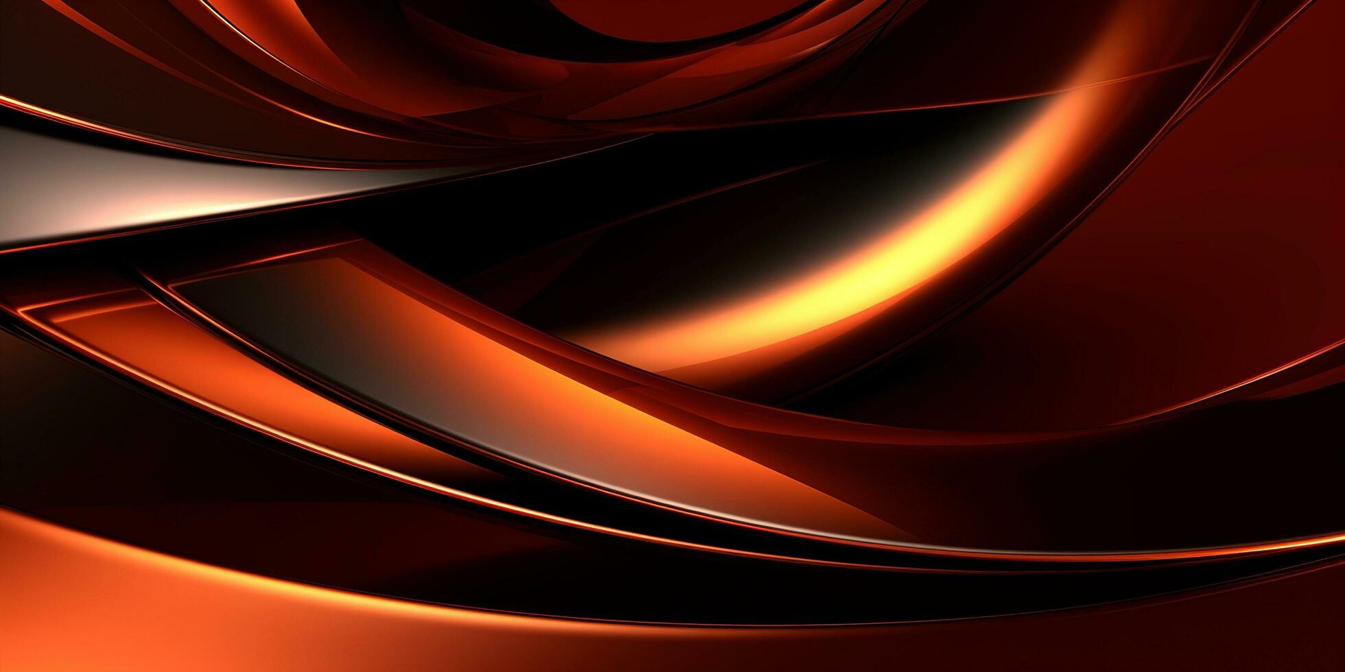 Abstract wave light wallpaper illustration design background ai generated photo