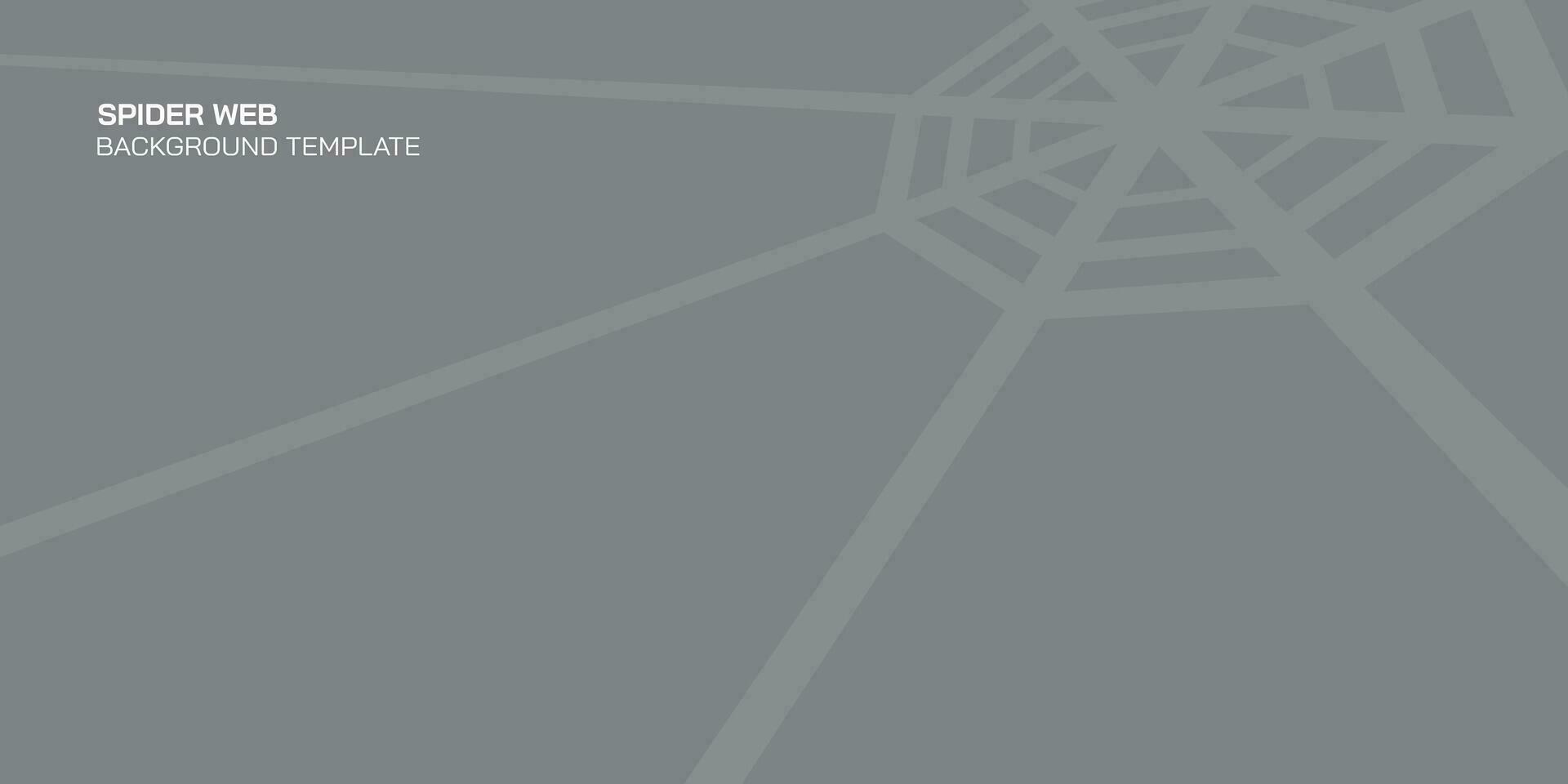 Spider web background vector illustration.
