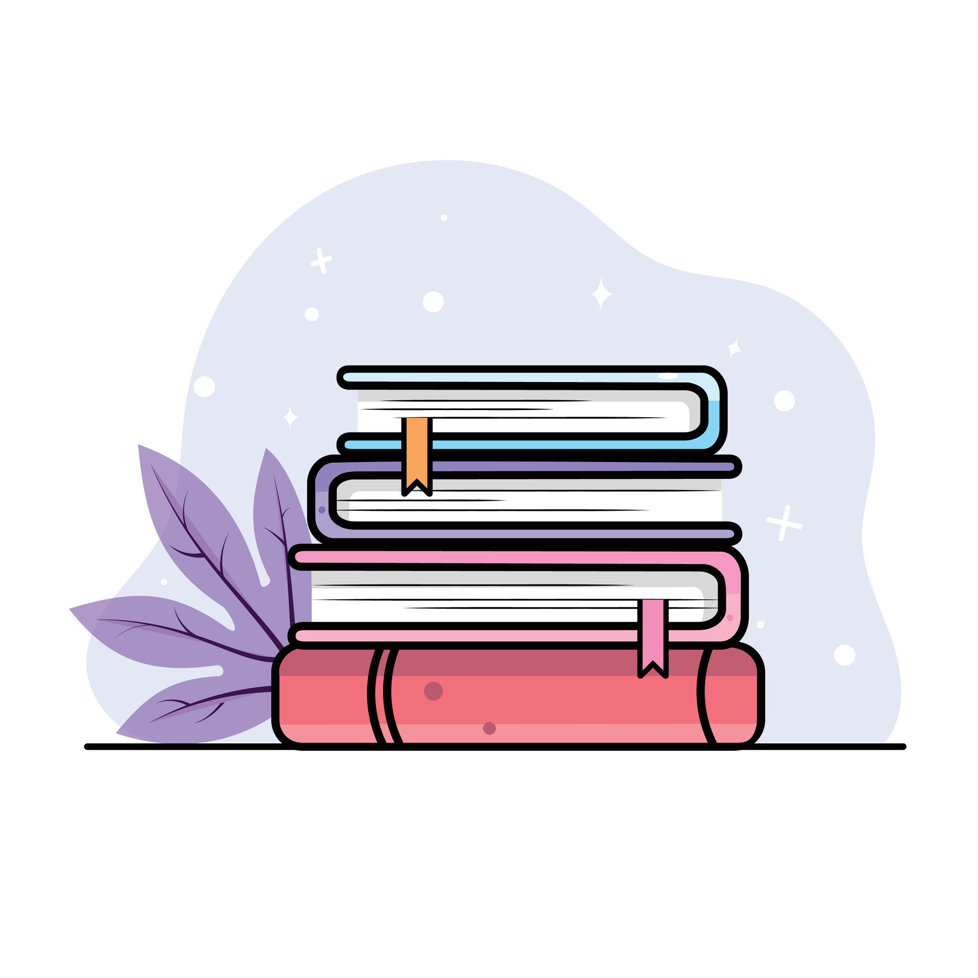 Book Day Concept Vector Illustration Design Of Stacked Books Hand book-day-concept-vector-illustration-design-of-stacked-books-hand