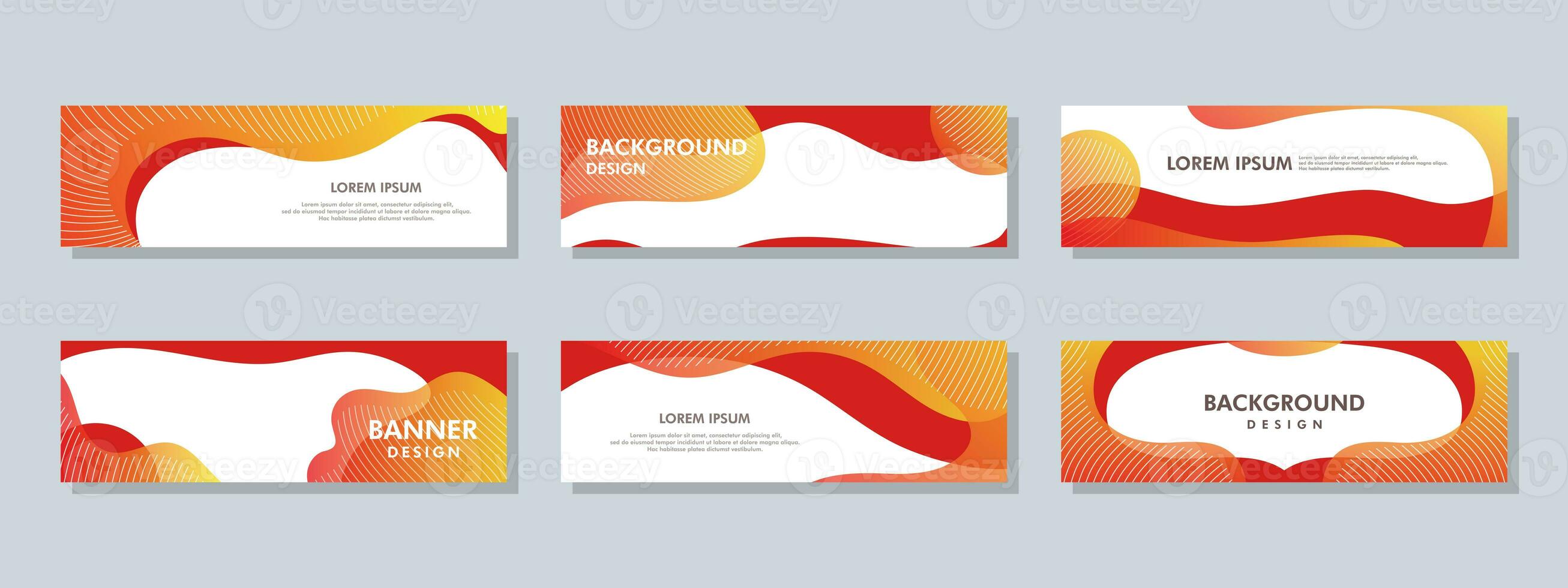 Abstract banner design. Vector shaped background. Modern Graphic Template Banner pattern for social media and web sites. photo